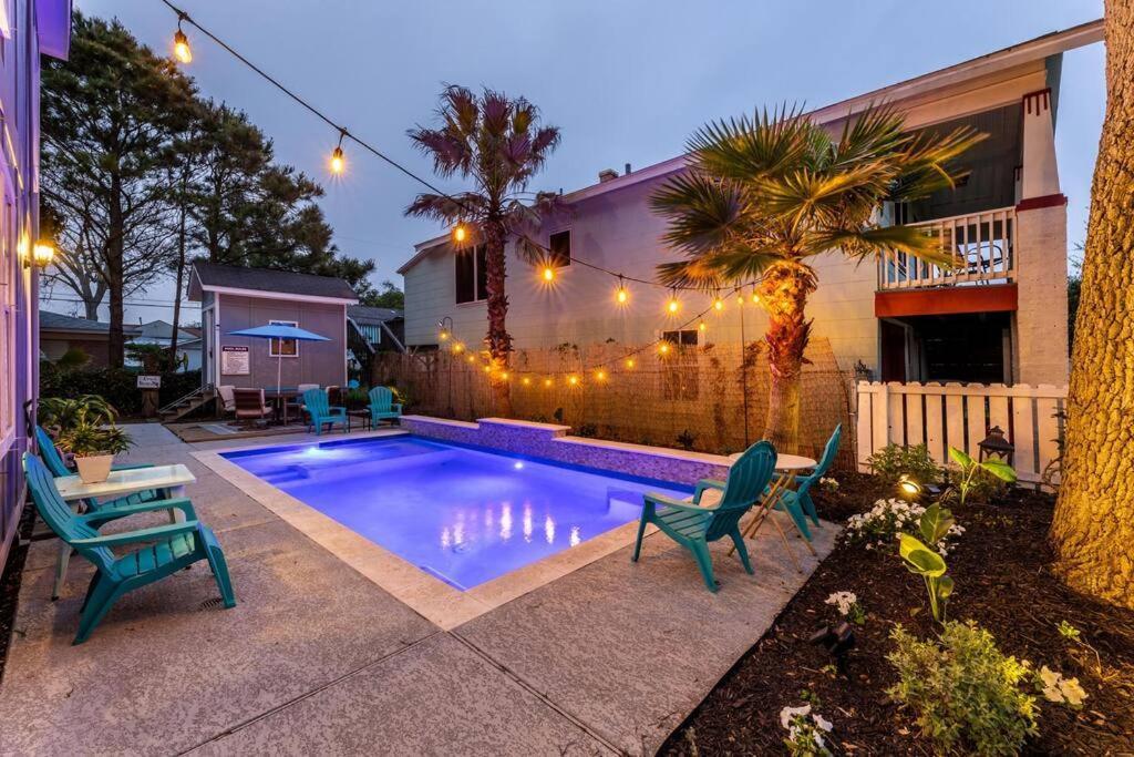 5/3 With A Heated Pool 2 Min From Beach, Updated 加尔维斯敦 外观 照片