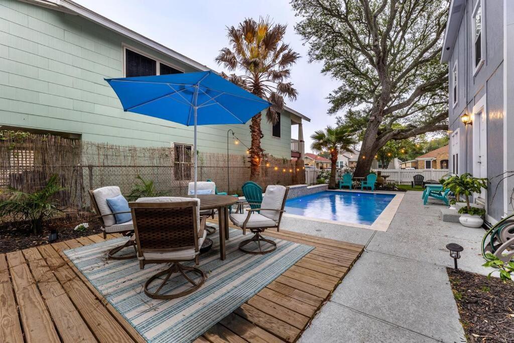 5/3 With A Heated Pool 2 Min From Beach, Updated 加尔维斯敦 外观 照片